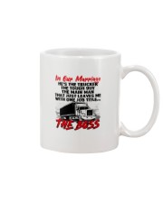 TRUCKER'S WIFE Mug tile