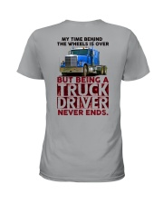 Retired Trucker Ladies T-Shirt tile