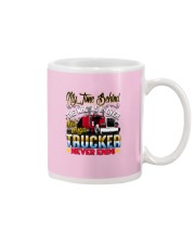 Lady Trucker Mug tile