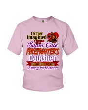 Firefighter's Daughter Youth T-Shirt front