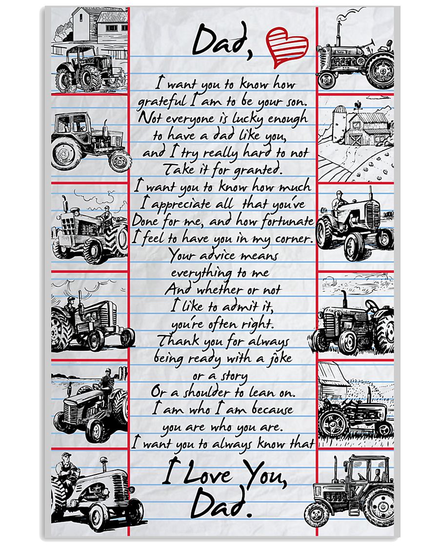 FARMER'S DAD 11x17 Poster
