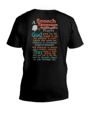 AN SLP'S PRAYER V-Neck T-Shirt tile