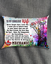 GIFT FOR A MECHANIC'S WIFE- PREMIUM Rectangular Pillowcase aos-pillow-rectangle-front-lifestyle-1