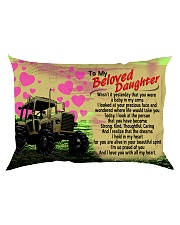 GIFT FOR A FARMER'S DAUGHTER - PREMIUM Rectangular Pillowcase back