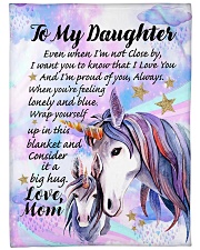 GIFT FOR DAUGHTER Premium Large Fleece Blanket - 60" x 80" front
