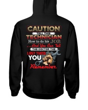 TECHNICIAN Hooded Sweatshirt back