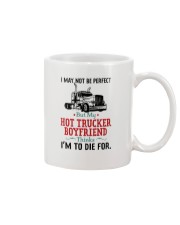 TRUCKER'S GIRLFRIEND Mug tile