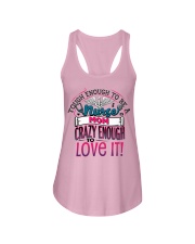 Nurse's Mom Ladies Flowy Tank tile