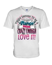 Nurse's Mom V-Neck T-Shirt tile