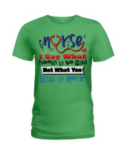 Nurse Ladies T-Shirt tile
