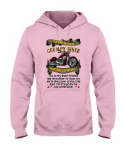 Biker's Girlfriend Hooded Sweatshirt tile