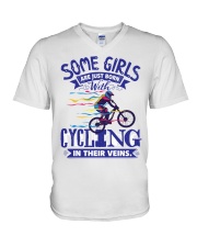 CYCLING V-Neck T-Shirt tile