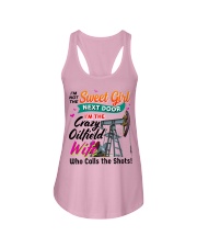 I Am The Crazy Oilfield Wife Ladies Flowy Tank tile