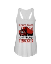 TRUCKER'S WIFE Ladies Flowy Tank tile