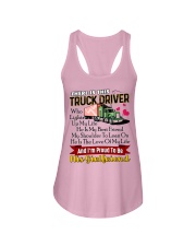 Trucker's Girlfriend Ladies Flowy Tank tile