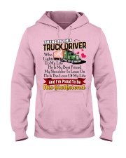 Trucker's Girlfriend Hooded Sweatshirt front