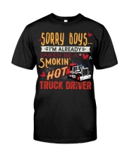 TRUCKER'S GIRL Classic T-Shirt front