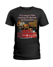 HEAVY EQUIPMENT OPERATOR Ladies T-Shirt tile