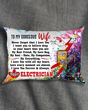 GIFT FOR AN ELECTRICIAN'S WIFE- PREMIUM Rectangular Pillowcase aos-pillow-rectangle-front-lifestyle-1