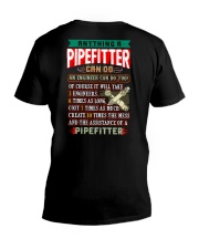 PIPEFITTERS vs ENGINEERS V-Neck T-Shirt tile