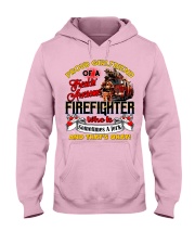 Firefighter's Girlfriend Hooded Sweatshirt front