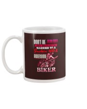 BIKER'S WIFE Mug tile