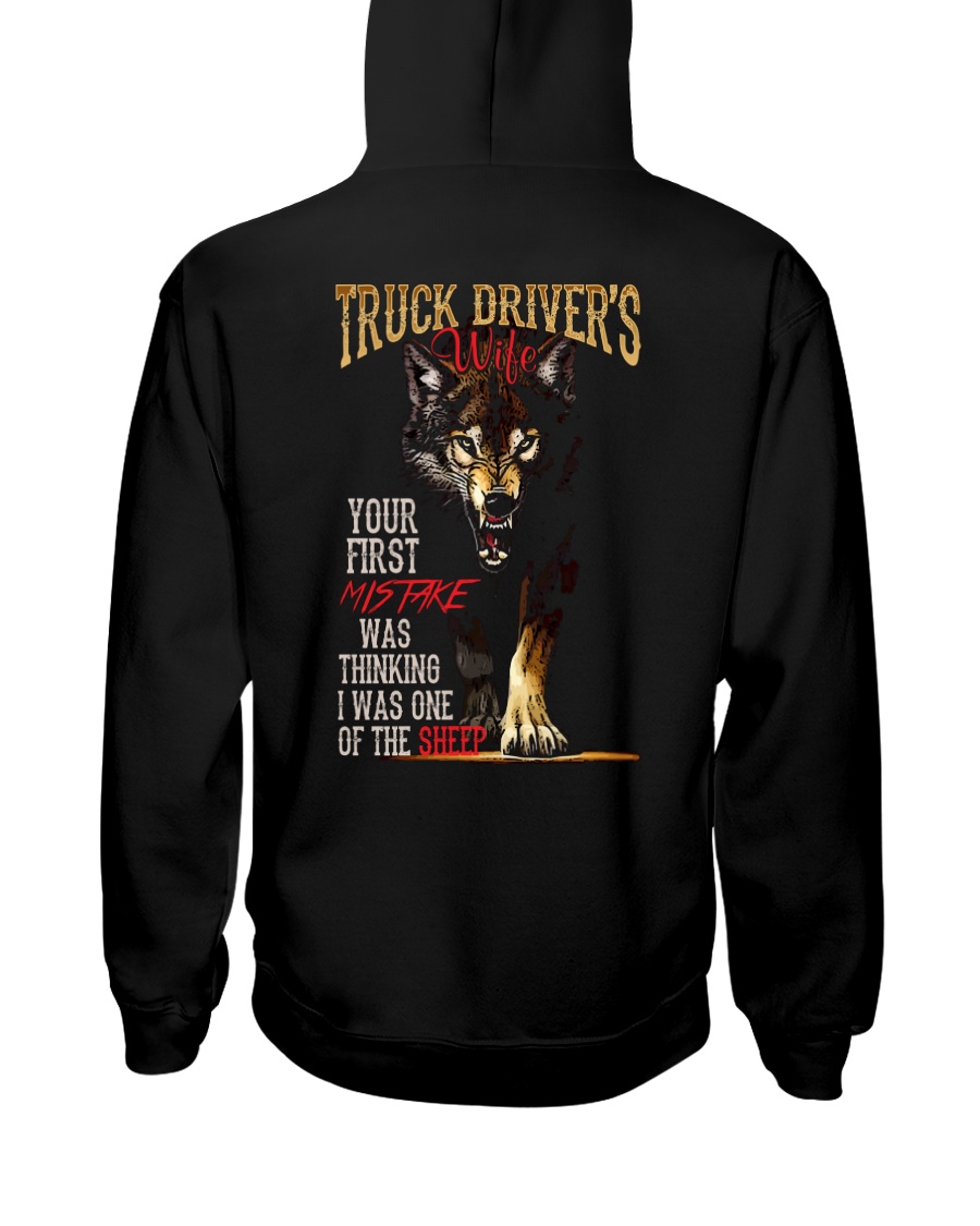 TRUCKER'S WIFE - I'M THE WOLF Hooded Sweatshirt