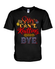 Knitting V-Neck T-Shirt thumbnail