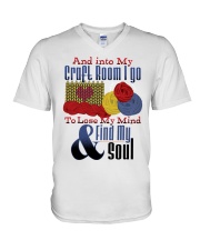 Knitting V-Neck T-Shirt tile