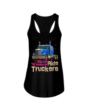 Trucker's Wife Ladies Flowy Tank tile