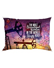 GIFT FOR AN OILFIELD MAN'S WIFE- PREMIUM Rectangular Pillowcase front