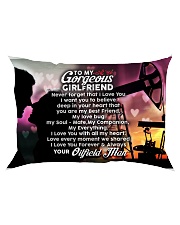 GIFT FOR AN OILFIELD MAN'S GIRLFRIEND - PREMIUM Rectangular Pillowcase front