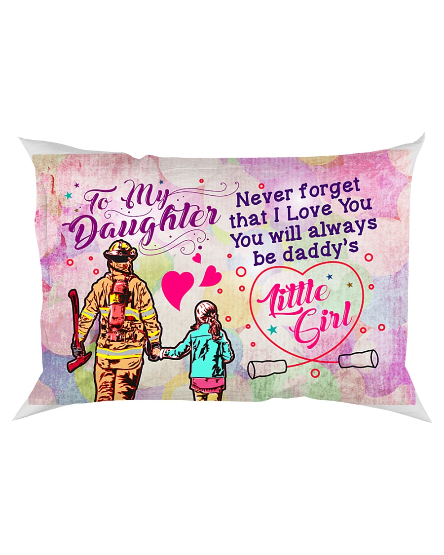 GIFT FOR A FIREFIGHTER'S DAUGHTER - PREMIUM Rectangular Pillowcase