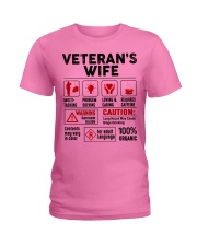 Veteran's Wife Ladies T-Shirt tile