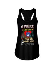 POLICE GIRLFRIEND LOVES WINE Ladies Flowy Tank thumbnail