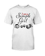 TRUCKER'S GIRLFRIEND Classic T-Shirt front