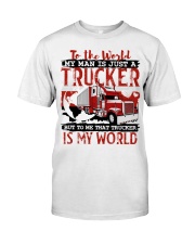 TRUCKER'S WIFE Classic T-Shirt front