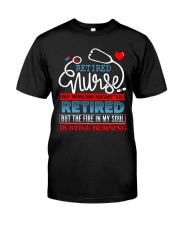 Retired Nurse Classic T-Shirt front