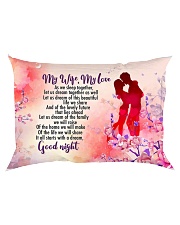 GIFT FOR A WIFE - PREMIUM Rectangular Pillowcase back