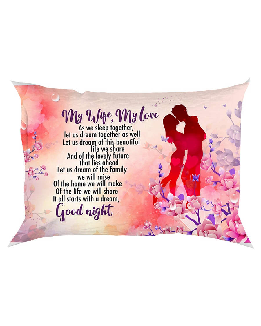 GIFT FOR A WIFE - PREMIUM Rectangular Pillowcase
