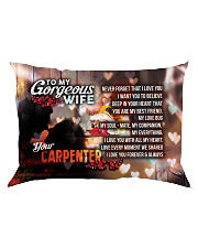 GIFT FOR A CARPENTER'S WIFE - PREMIUM Rectangular Pillowcase front