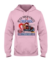 Lady Trucker Hooded Sweatshirt front