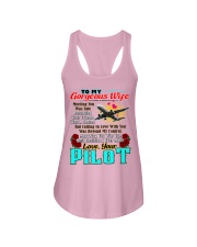 Pilot's Wife Ladies Flowy Tank tile