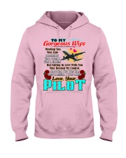 Pilot's Wife Hooded Sweatshirt front