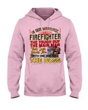 Firefighter's Wife Hooded Sweatshirt front