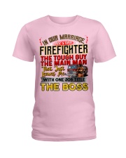Firefighter's Wife Ladies T-Shirt tile