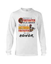 RETIRED FIREFIGHTER Long Sleeve Tee tile