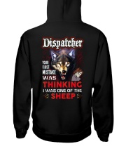 Dispatcher - I'm the Wolf Hooded Sweatshirt back