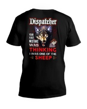 Dispatcher - I'm the Wolf V-Neck T-Shirt thumbnail