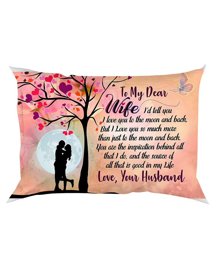 GIFT FOR YOUR WIFE - PREMIUM Rectangular Pillowcase